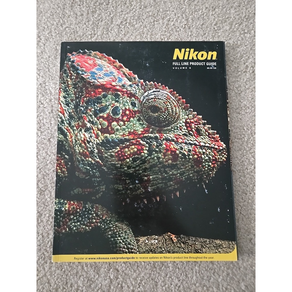 2002 Nikon Full Line Product Guide Volume 8โ Camera